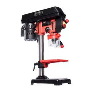 General International 8 in. Drill Press with Variable Speed and Laser System