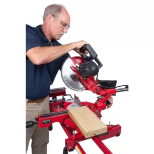 General International 15 Amp 10 in. Sliding Miter Saw with Laser Guidance System