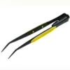 General Tools Bent Tip Lighted Tweezers