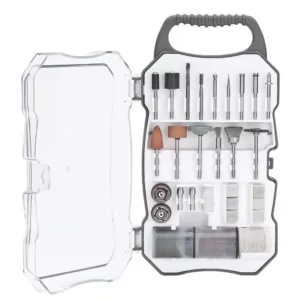 Genesis Universal Rotary Tool Accessory Set with Durable Carrying Case (70-Piece)