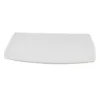 Gibson Gracious Dining White Ceramic Serving Platter