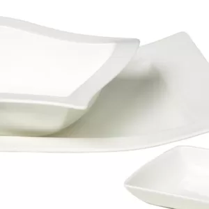 Villeroy & Boch NewWave 5-Piece White Serve-Key Item Set