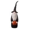 Glitzhome 28 in. H Halloween Fabric Gnome Standing Decor