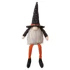 Glitzhome 20 in. H Halloween Fabric Gnome Sitter Decor