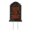 Glitzhome 29 in. H Halloween Wooden Tombstone Yard Stake or Standing Decor or Hanging Decor (KD, 3 Function)