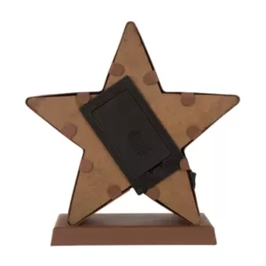 Glitzhome 2-Pack Marquee LED Star Stocking Holder