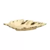 Home Decorators Collection Gold Ceramic Decorative Leaf Tray