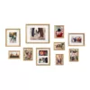 Kate and Laurel Adlynn Gold Picture Frames (Set of 10)