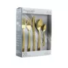 MegaChef Baily 20-Piece Gold Stainless Steel Flatware Set (Service for 4)