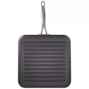 Gotham Steel 10.5 In. Ti-Ceramic Non-Stick Square Grill Pan