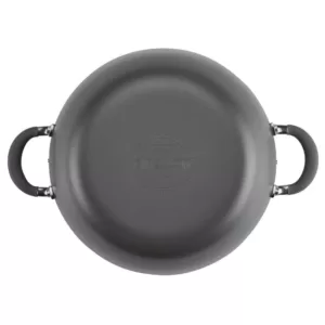 Circulon Radiance 5.5 Qt. Gray Hard-Anodized Nonstick Covered Casserole