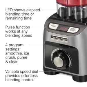 Hamilton Beach Professional Blender with Programs