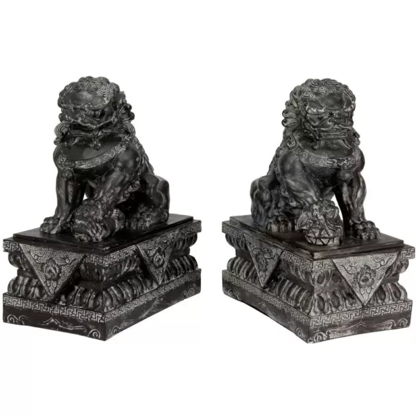 Oriental Furniture Oriental Furniture 18 in. Sitting Foo Dog Decorative Statues