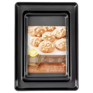 Wilton 3-Piece Perfect Results Premium Non-Stick Bakeware Cookie Pan Set