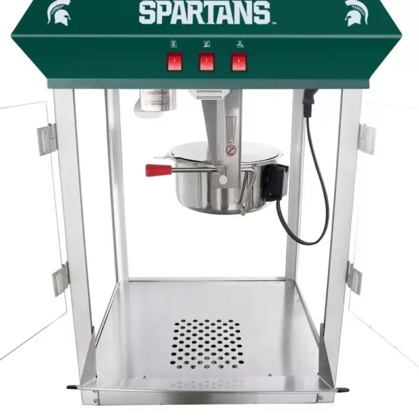 Great Northern Michigan State University Spartans 8 oz. Popcorn Machine