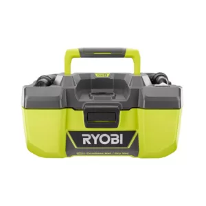 RYOBI 18-Volt ONE+ 3 Gal. Project Wet/Dry Vacuum with Accessory Storage (Tool-Only)