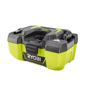 RYOBI 18-Volt ONE+ 3 Gal. Project Wet/Dry Vac with 2.0 Ah Battery and Charger