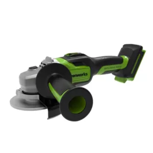 Greenworks 24-Volt Battery Cordless Brushless 4.5 in. Angle Grinder, Battery Not Included AG24L00