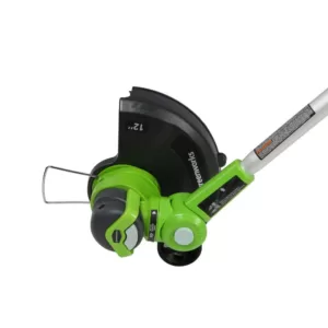 Greenworks 12 in. 24-Volt Battery Cordless String Trimmer with 2.0 Ah USB Battery and Charger Included ST24B215