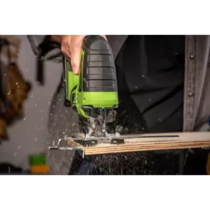 Greenworks 24-Volt Battery Cordless Brushless Jig Saw, Battery Not Included JS24L00