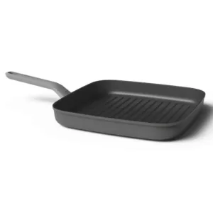 BergHOFF Leo 3.25 in. Aluminum Nonstick Grill Pan in Grey