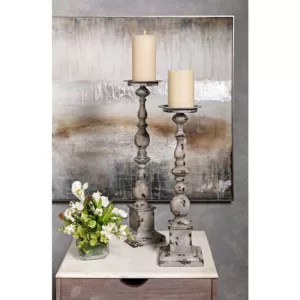 IMAX Hamilton Candleholders (Set of 2)