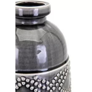 IMAX Felix Gray Ceramic Large Vase