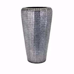 IMAX Jones Gray Short Oversized Floor Vase