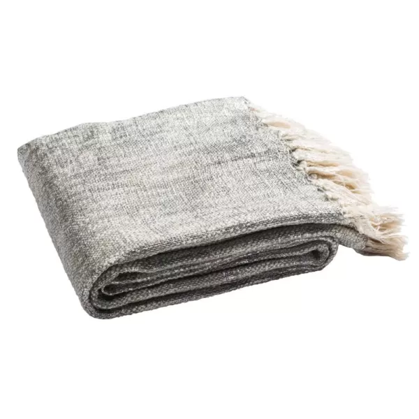 Safavieh Jacqui Grey/Silver Throw Blanket