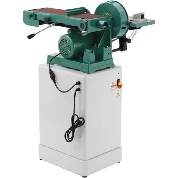 Grizzly Industrial Combination Sander with Cabinet Stand