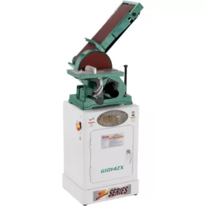 Grizzly Industrial Combination Sander with Cabinet Stand