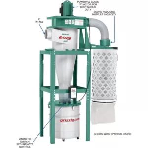 Grizzly Industrial 3 HP Cyclone Dust Collector