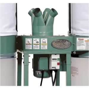 Grizzly Industrial 5 HP Industrial Dust Collector