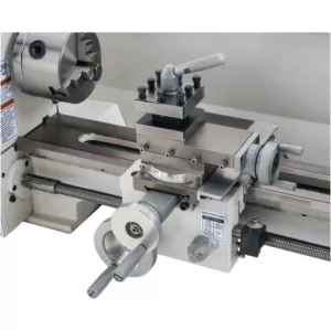 Grizzly Industrial 8 in. x 16 in. Variable-Speed Lathe with DRO