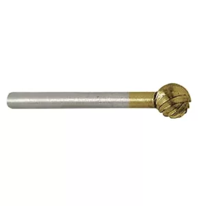 Gyros 1/8 in. Diameter High Speed Ball Shaped Steel Cutter