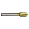 Gyros 1/4 in. Diameter High Speed Steel V-Groove Router Bit