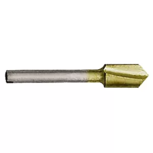 Gyros 1/4 in. Diameter High Speed Steel V-Groove Router Bit