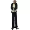 Haunted Hill Farm 5 ft. Animatronic Moaning Butler Halloween Prop