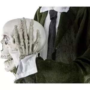 Haunted Hill Farm 5 ft. Animatronic Headless Man Halloween Prop