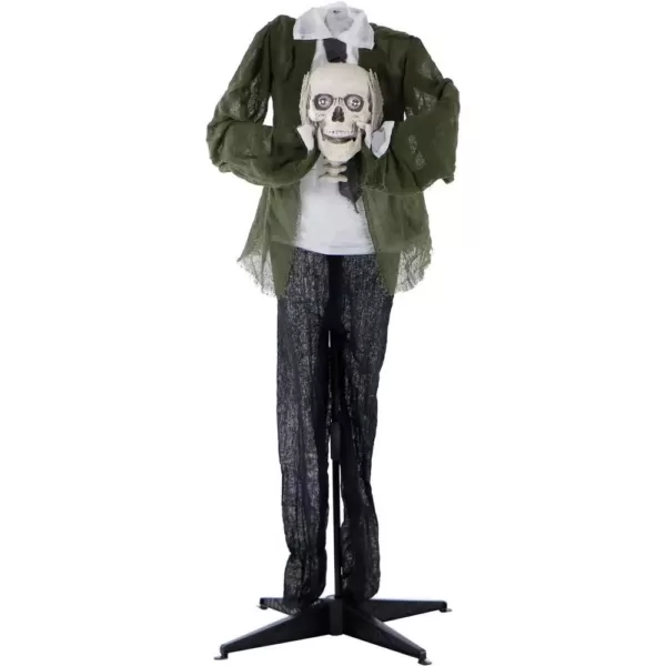 Haunted Hill Farm 5 ft. Animatronic Headless Man Halloween Prop