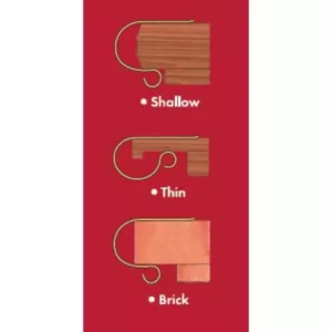 Haute Decor MantleClip Stocking Rod Oil-Rubbed Bronze Stocking Holder (4-Pack)