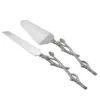 Heim Concept Silver Leaf Cake Servers