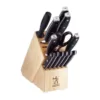 Henckels Forged Premio 14-Piece Stainless Steel German Knife Block Set