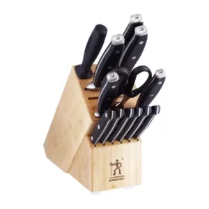 Henckels Forged Premio 14-Piece Stainless Steel German Knife Block Set