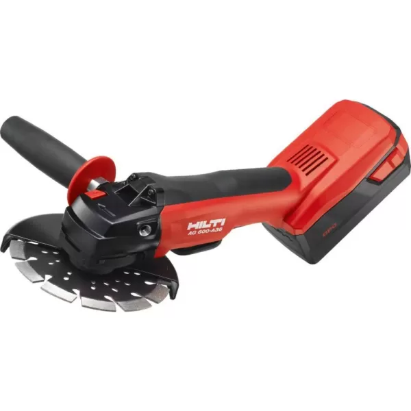 Hilti 36-Volt Lithium-Ion Brushless Cordless 6 in. AG 600 Angle Grinder Tool Kit with Kwik Lock