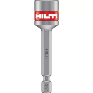 Hilti 3/8 in. x 2 in. Magnetic Nut Setter