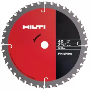 Hilti 6-1/2 in. 24-Teeth Carbide Tipped SPX Framing Circular Saw Blade (15-Pieces)