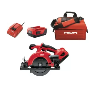 Hilti SCW 22-Volt Lithium-Ion Cordless Circular Saw Kit