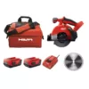 Hilti SCM 22-Volt Lithium-Ion Cordless Metal Cutting Circular Saw Kit