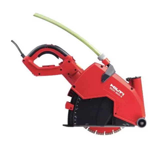 Hilti DCH 300-X 12 in. Electric Hand Held Diamond Saw Kit with EQD SPX Universal Blade, Twist Lock and Vac